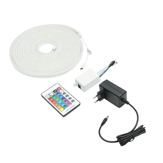 LED strip with remote control 12V, 5m RGBW Breckner Germany