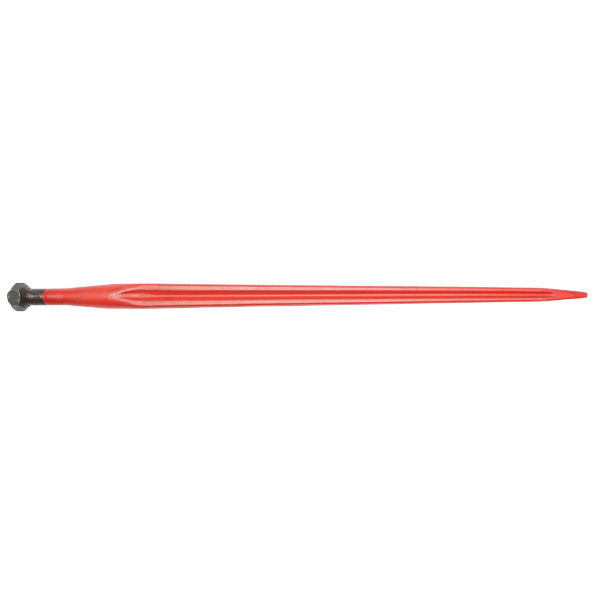 Right spindle with nut for loaded fork bales M22x36x810mm Breckner Germany
