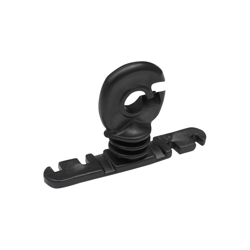 Electric fence isolator with special mounting