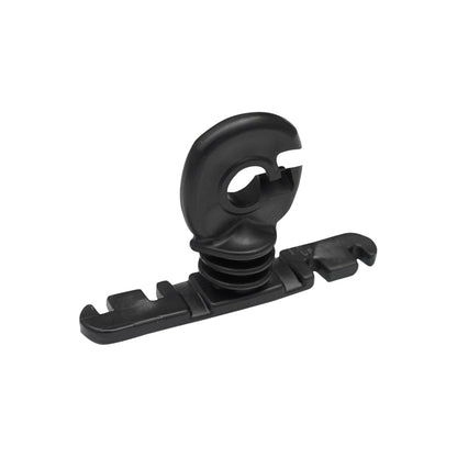 Electric fence isolator with special mounting