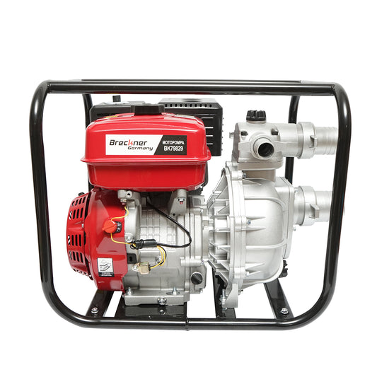 Gasoline pump 15 HP, 3 inches, flow rate 40m3/h, suction depth 7m, discharge height 80m Breckner Germany