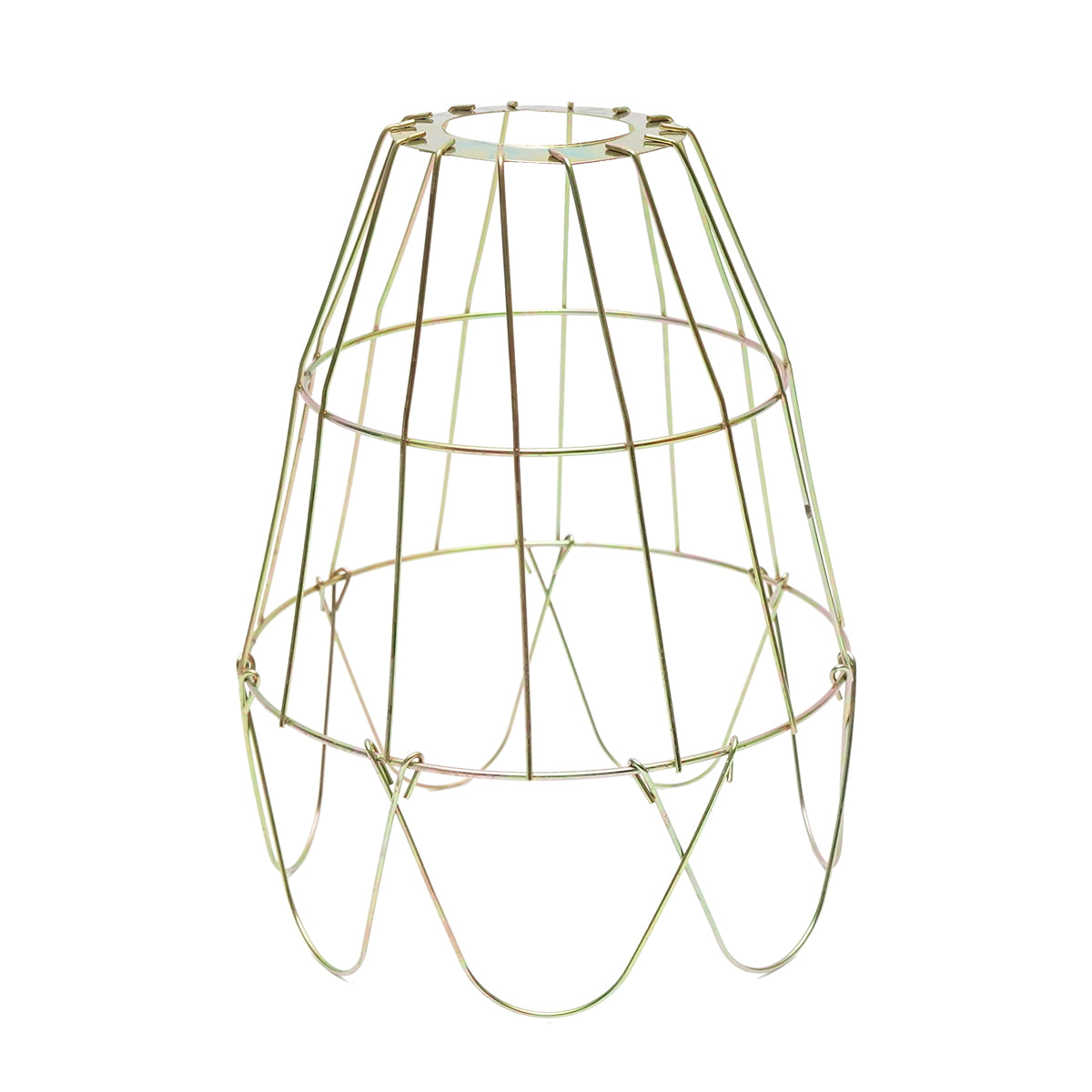 Heat lamp hood for chicks, animals, galvanized wire 21x15.5x4.5cm