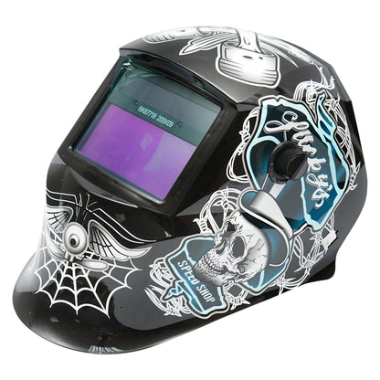 Breckner Germany Automatic Welding Mask Black Skeleton