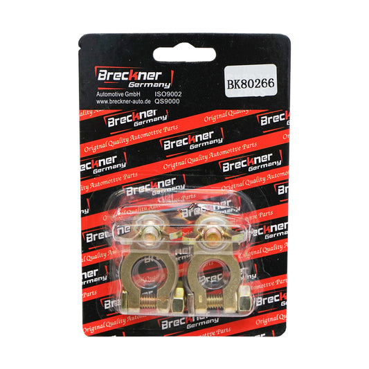 Breckner Germany copper battery terminals set