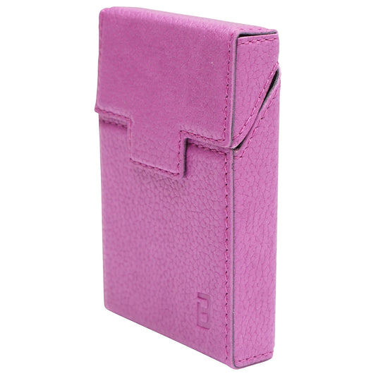 Purple leather case for P24 Breckner cigarette pack