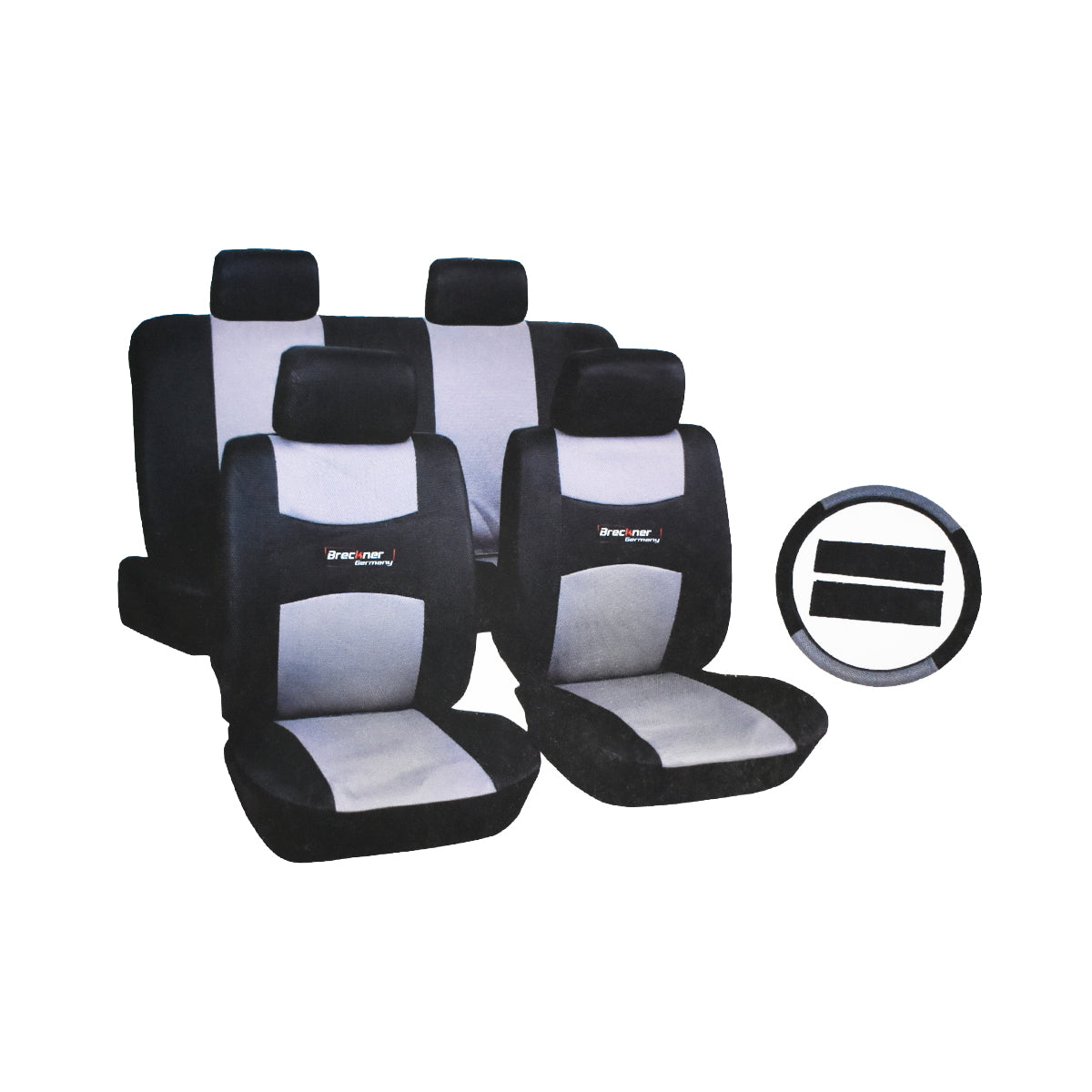 Universal black gray chair covers Breckner Germany