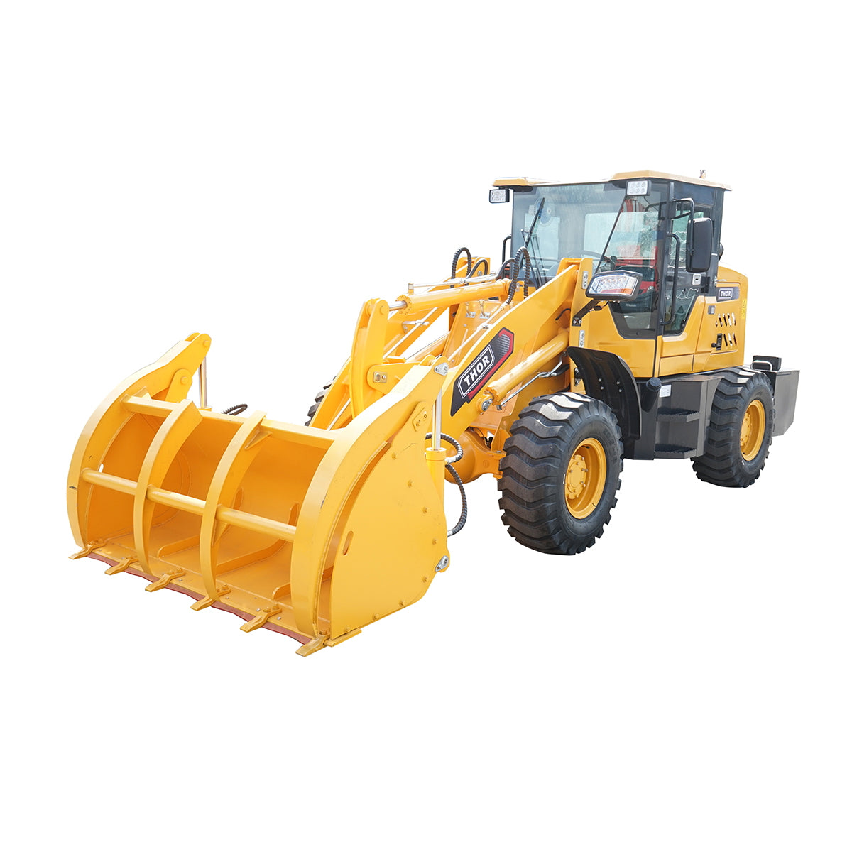 Front loader, WOLA 1.2T 42KW, 56HP, bucket 0.6m3
