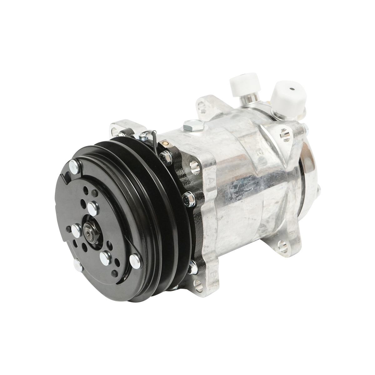 A/C compressor for Fiat, Ford, New Holland, Case IH, OEM code 5129685, 5144781