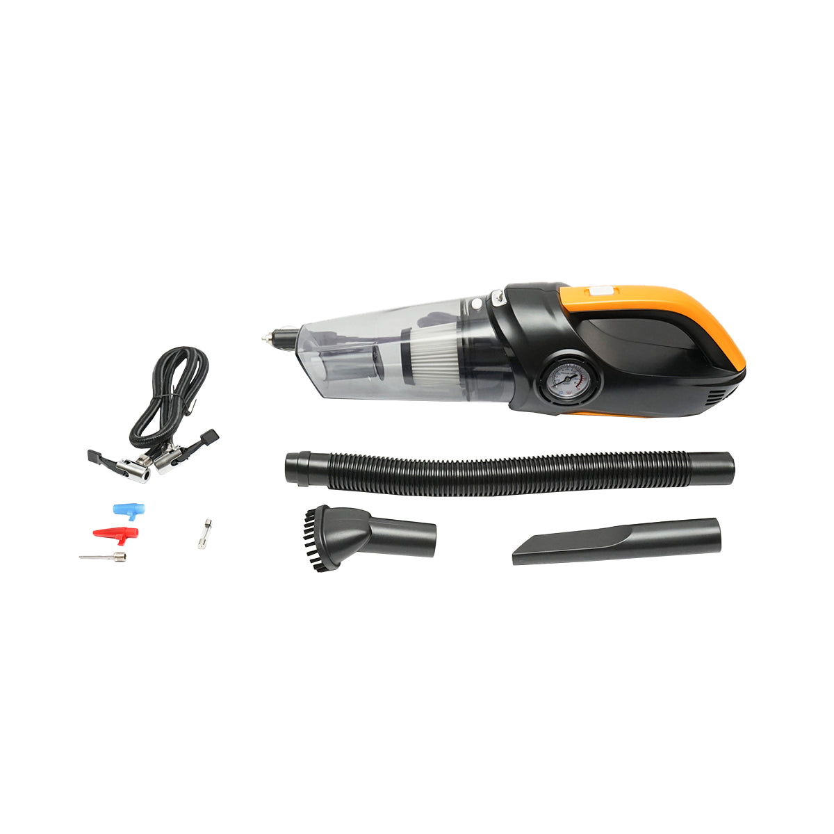 Car vacuum cleaner and compressor 3 in 1 12V 60W/120W maximum pressure 10.3 Bar Hoteche
