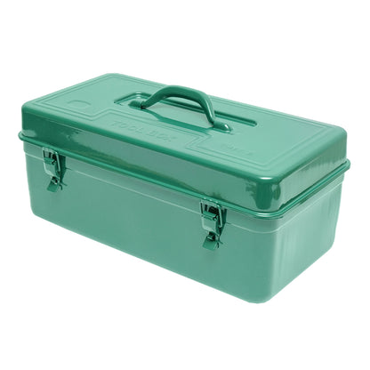 Green metal tool box 470x240x205mm Breckner Germany