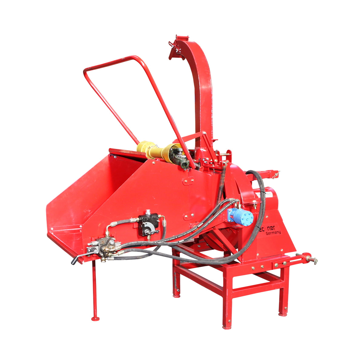 Branch shredder with PTO attachment 35-80HP, wood diameter 200mm with included cardan, Breckner Germany