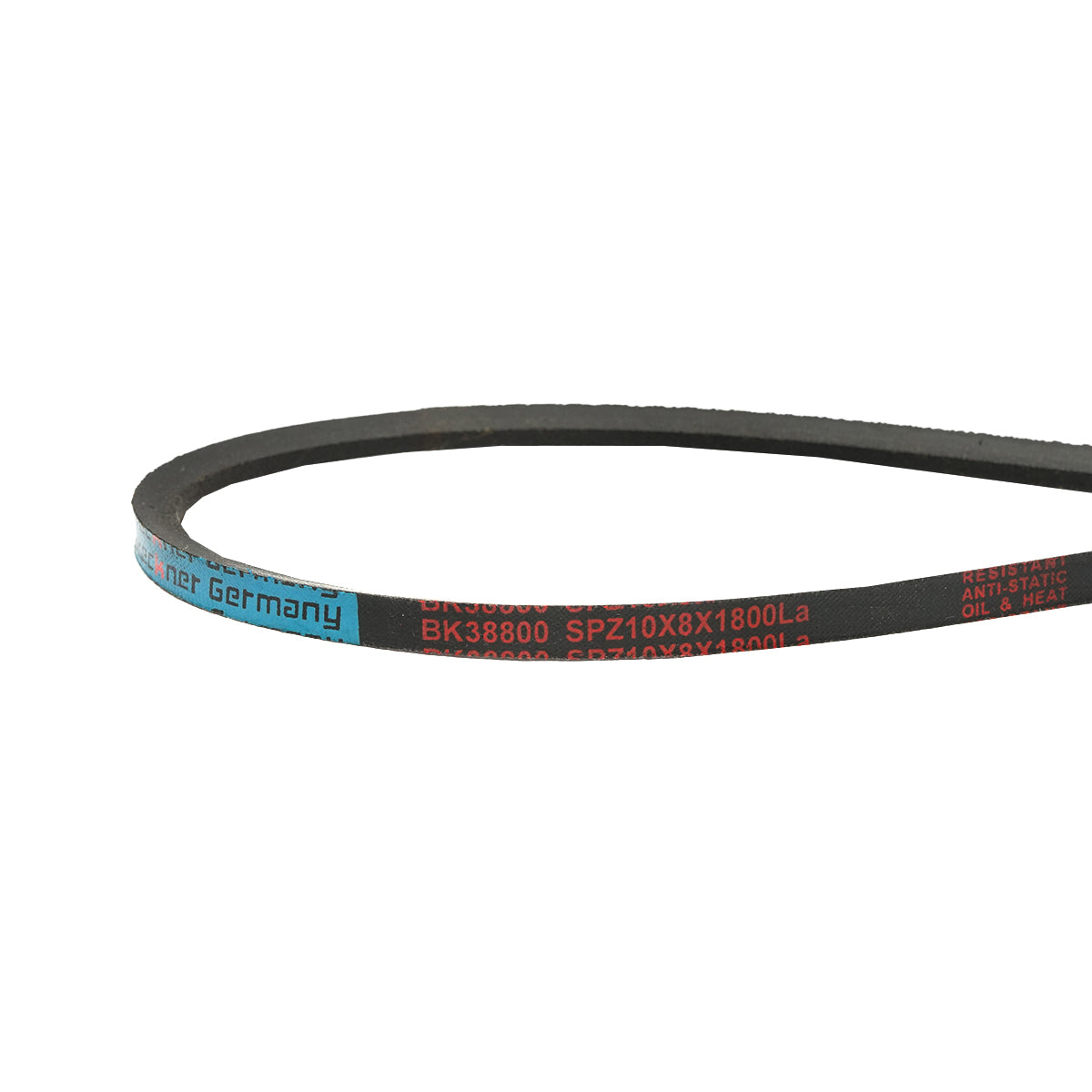 SPZ trapezoidal transmission belt 10x8x1800 LA 10x1800 Breckner Germany