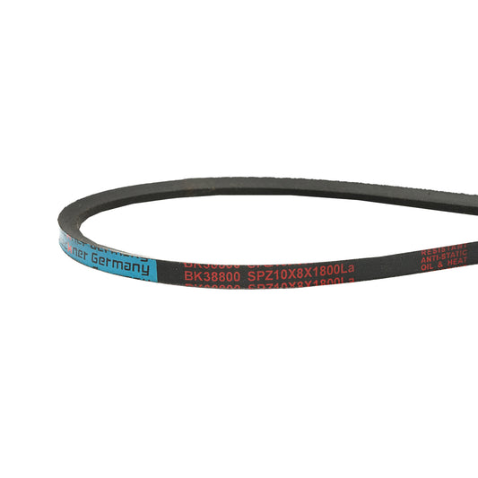 SPZ trapezoidal transmission belt 10x8x1800 LA 10x1800 Breckner Germany
