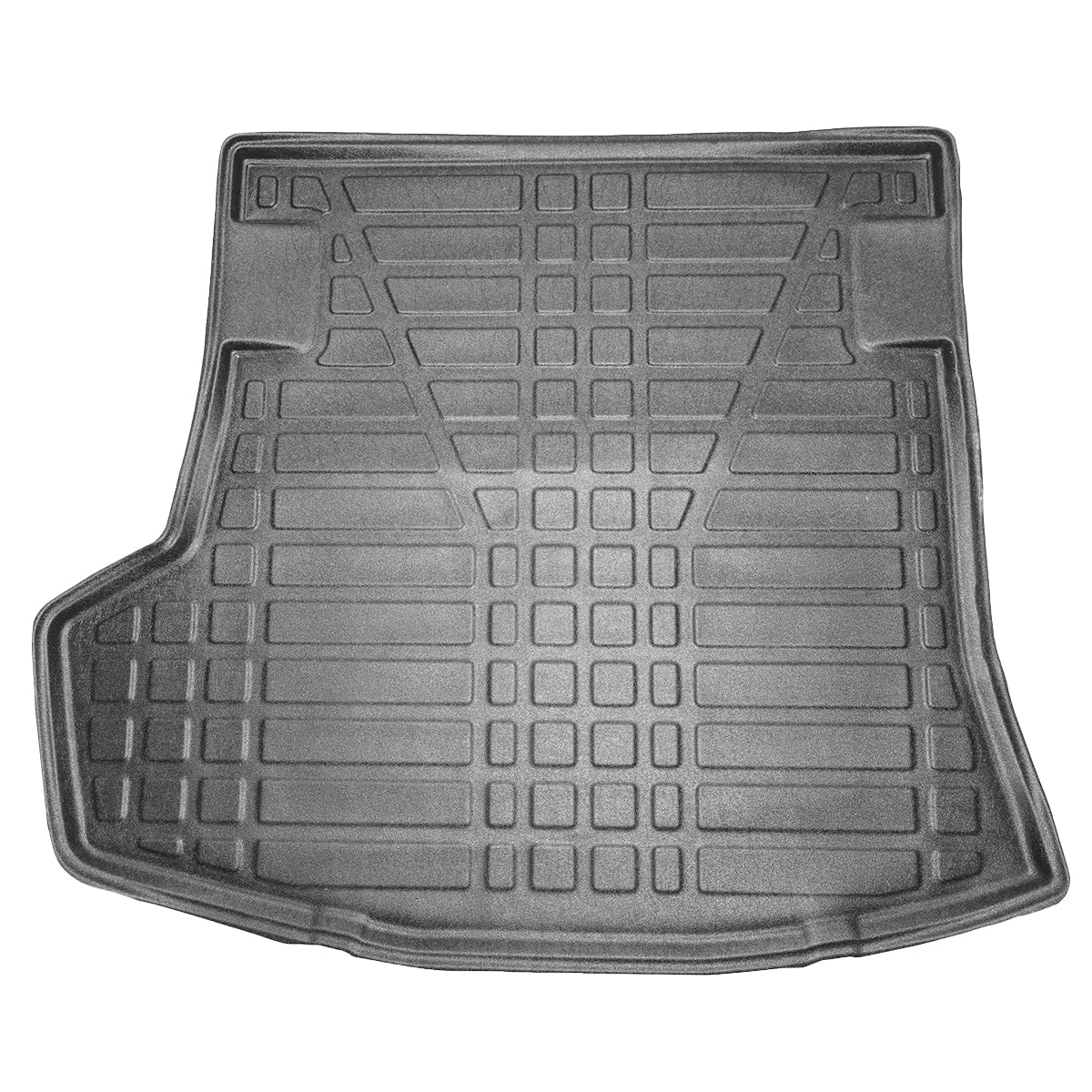 Tray type rubber trunk mat for Toyota Corolla E140 and E150 sedan 2007-2012