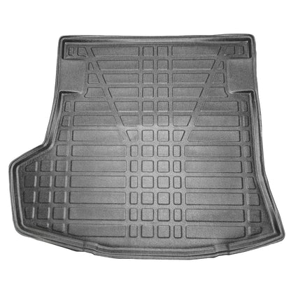 Tray type rubber trunk mat for Toyota Corolla E140 and E150 sedan 2007-2012