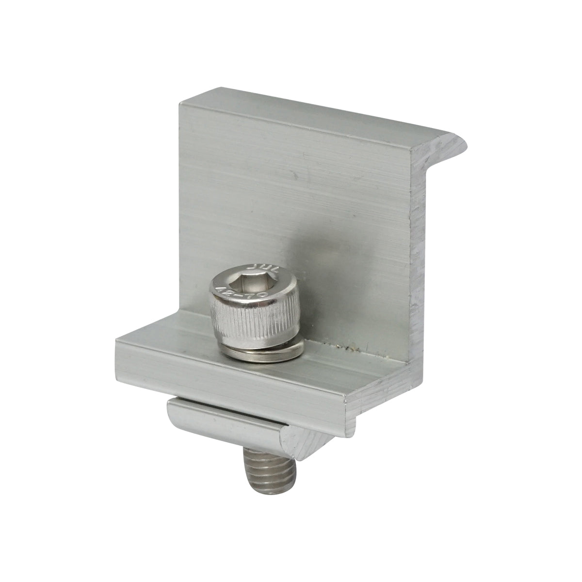 End clamp 35mm for photovoltaic solar panel system A, 20mm Breckner Germany