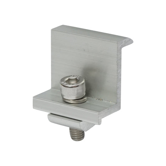 End clamp 35mm for photovoltaic solar panel system A, 20mm Breckner Germany