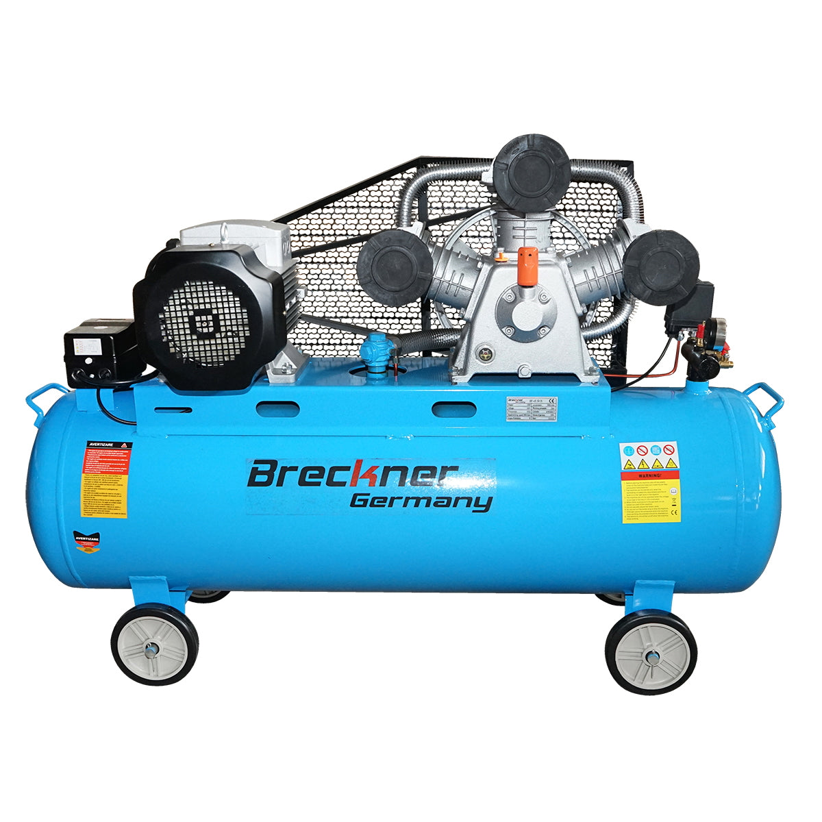 Air compressor 380V, 180L power 7.5kW/10HP maximum pressure 8 Bar, flow rate 900L/min Breckner Germany