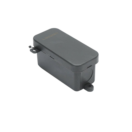 Terminal box for cables 2 ways, black Leader