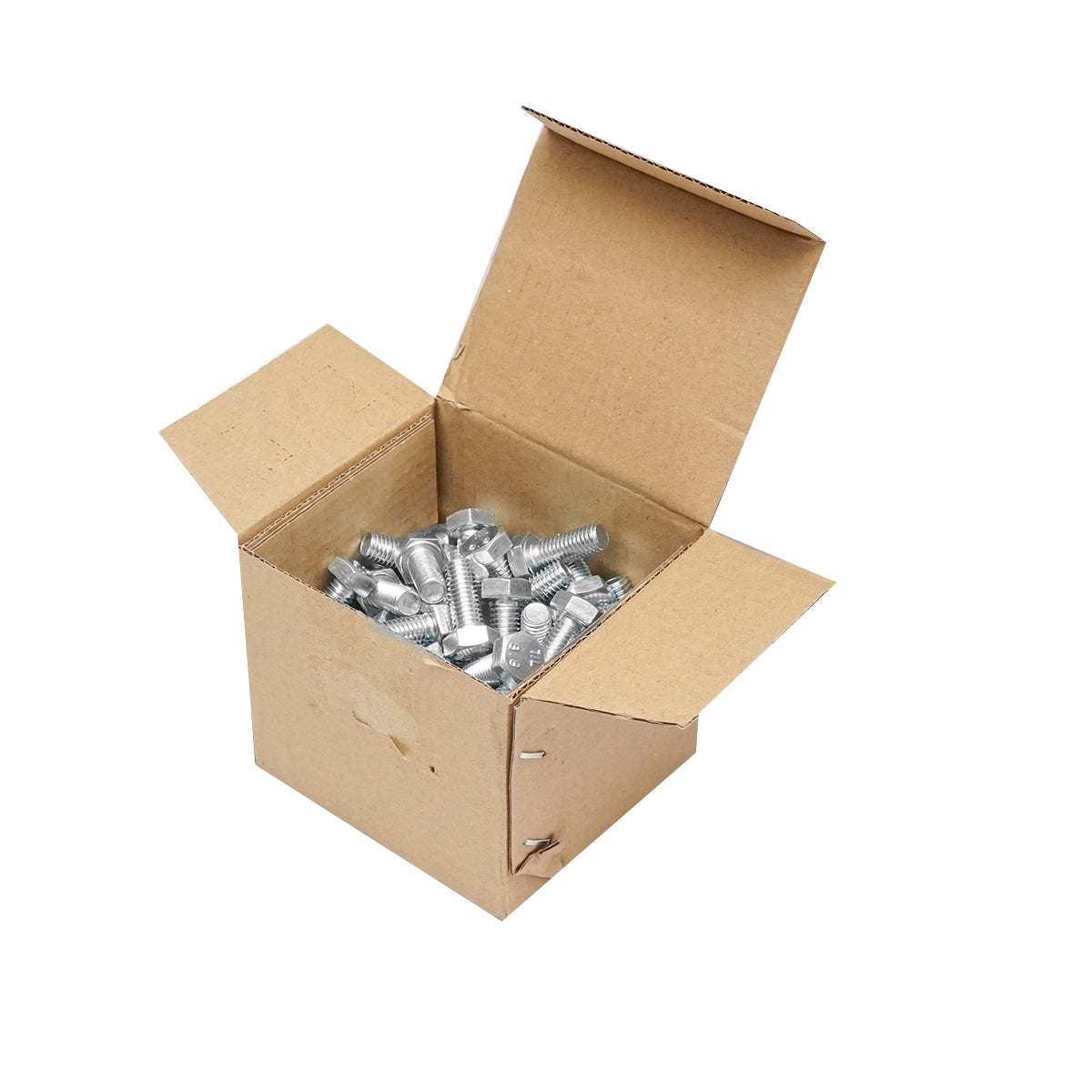 Set of 50 pieces hexagonal head screws DIN 933-8.8 M8X20mm