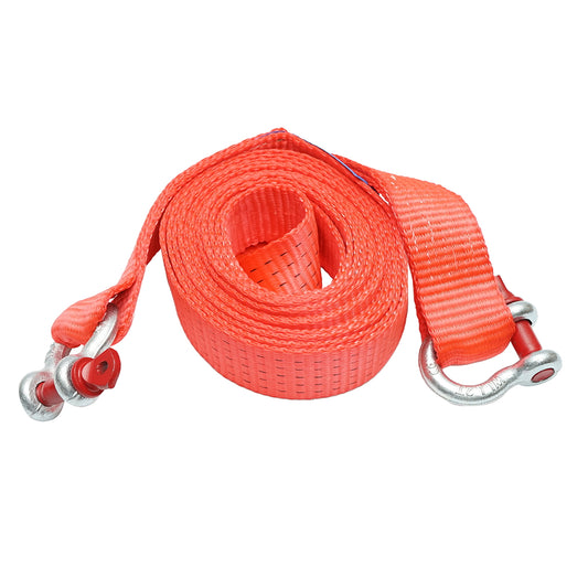 5m x 45mm towing strap 6T with screw hook Breckner Germany