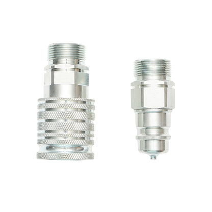 Pass valve for male/female on con M26x1.5mm with external thread Breckner Germany