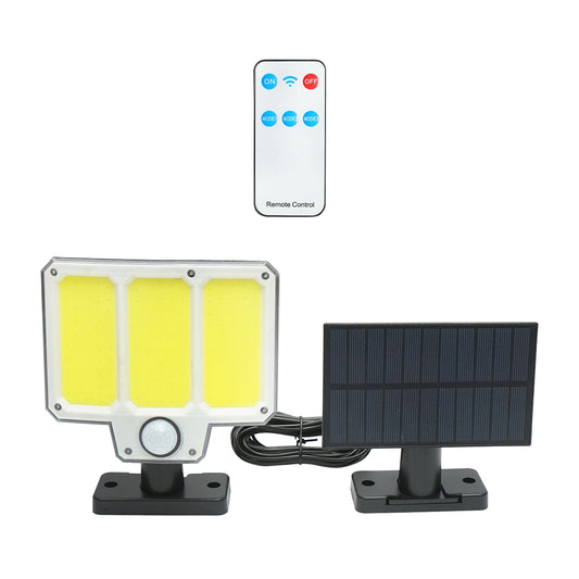 LED lamp with solar panel, remote control, and 1500mAh battery, IP65 Breckner Germany