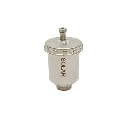Automatic air vent 1/2 for residential solar systems 10 BAR, maximum temperature 180 degrees C
