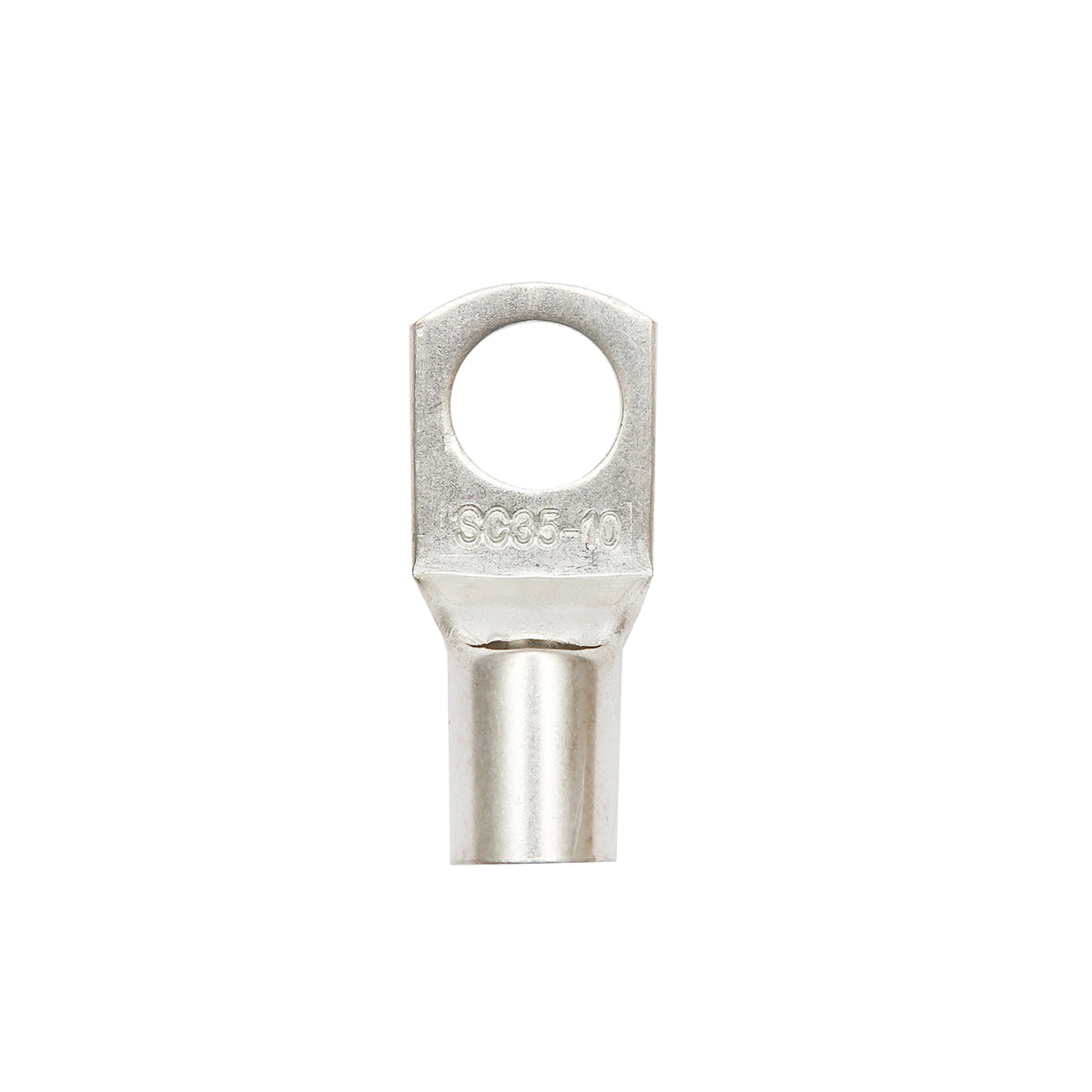 Cable shoe made of copper with a diameter of 8mm, nominal section 50mm2, Breckner Germany