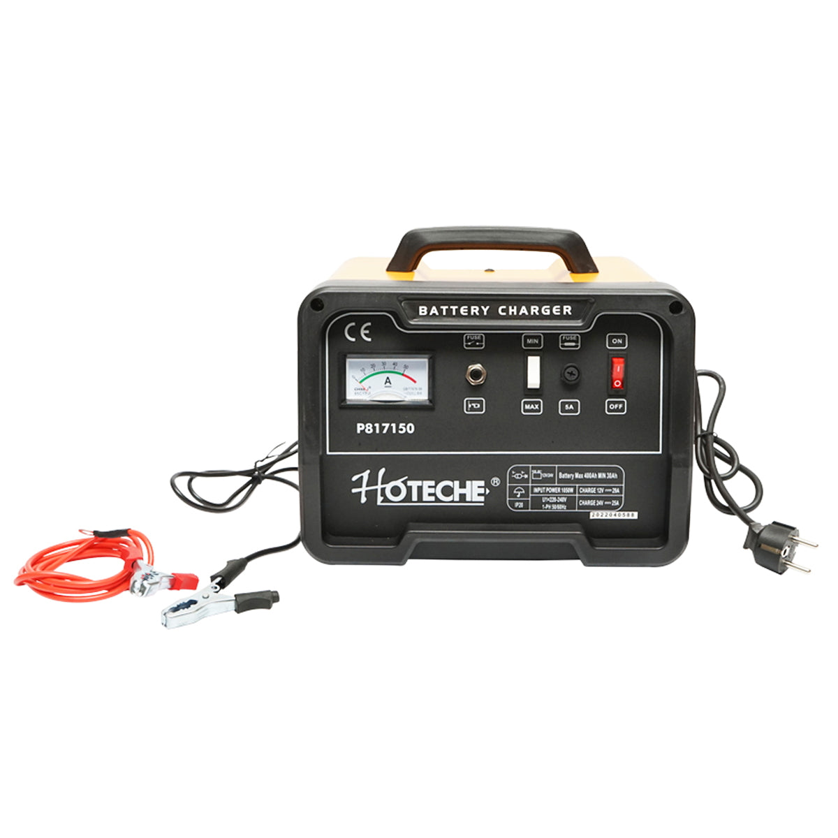 Battery charger/auto battery charger Max 400Ah Min 30Ah 12V/29A-24V/25A IP20
