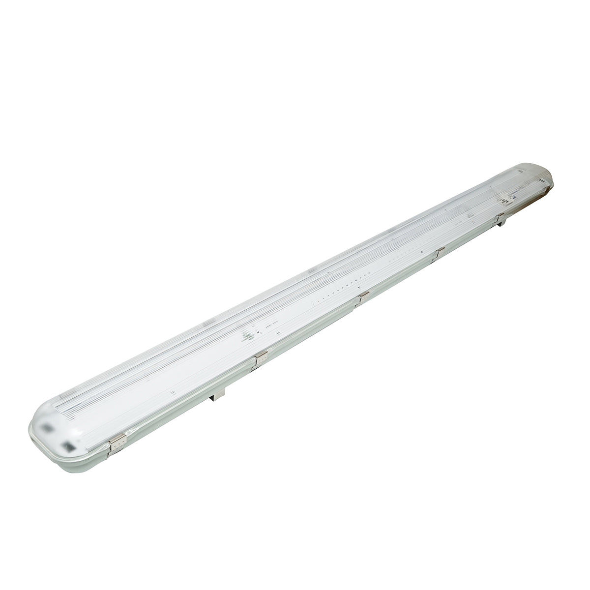 LED lighting fixture fluorescent 2x58W, 220V, 1560x130x90mm IP65 Breckner Germany