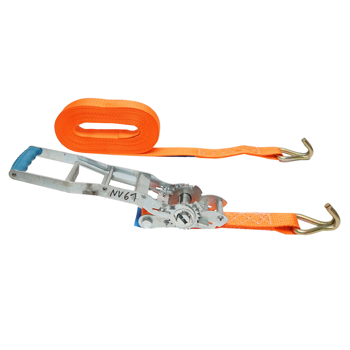 Cargo anchoring strap 12m x 50mm 5T (double ratchet ERGO)