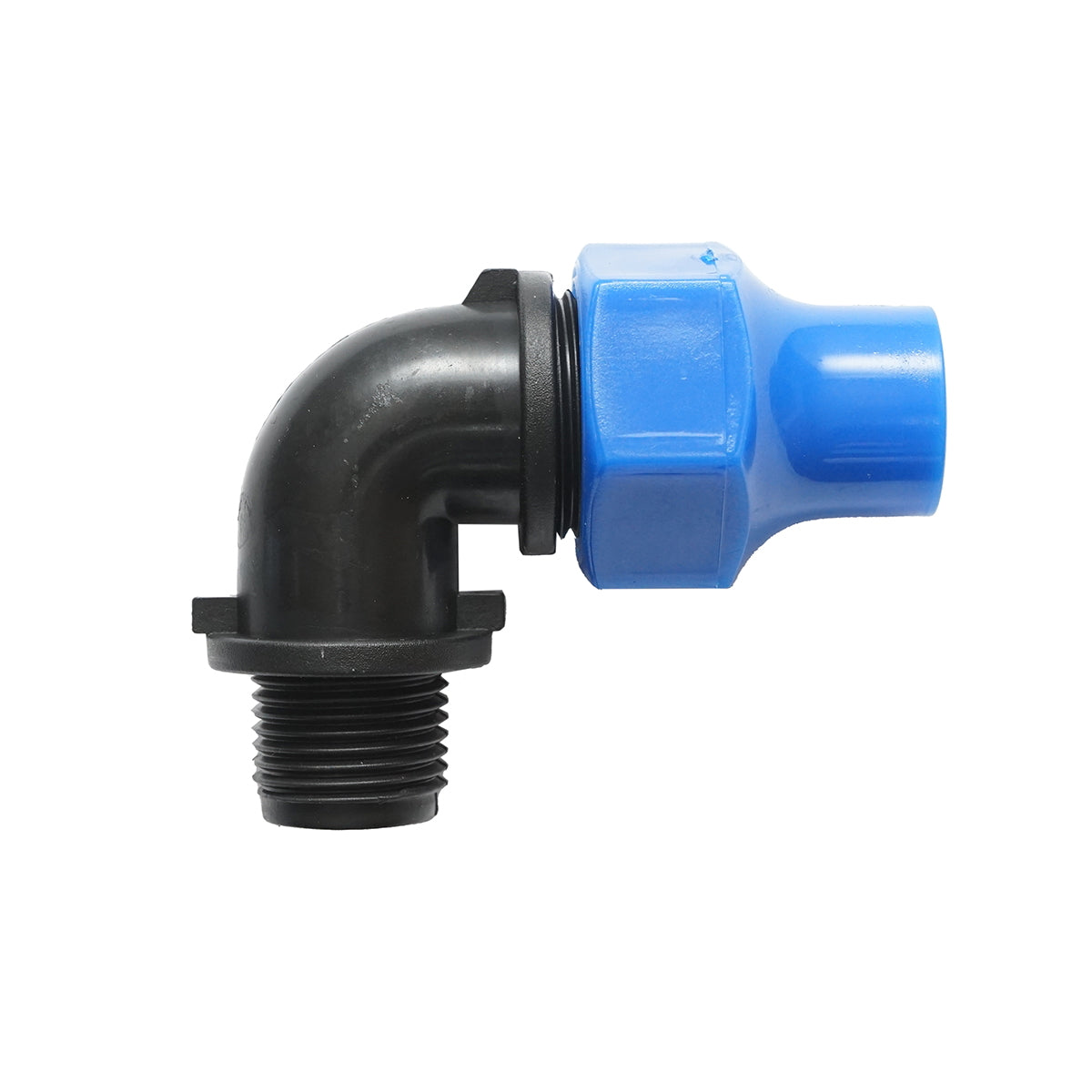 Compression fitting with external thread D16mmx1/2 toll for irrigation systems