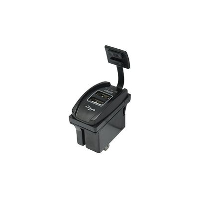 Socket, charger with 2 x USB ports, 5V, 3.1A universal