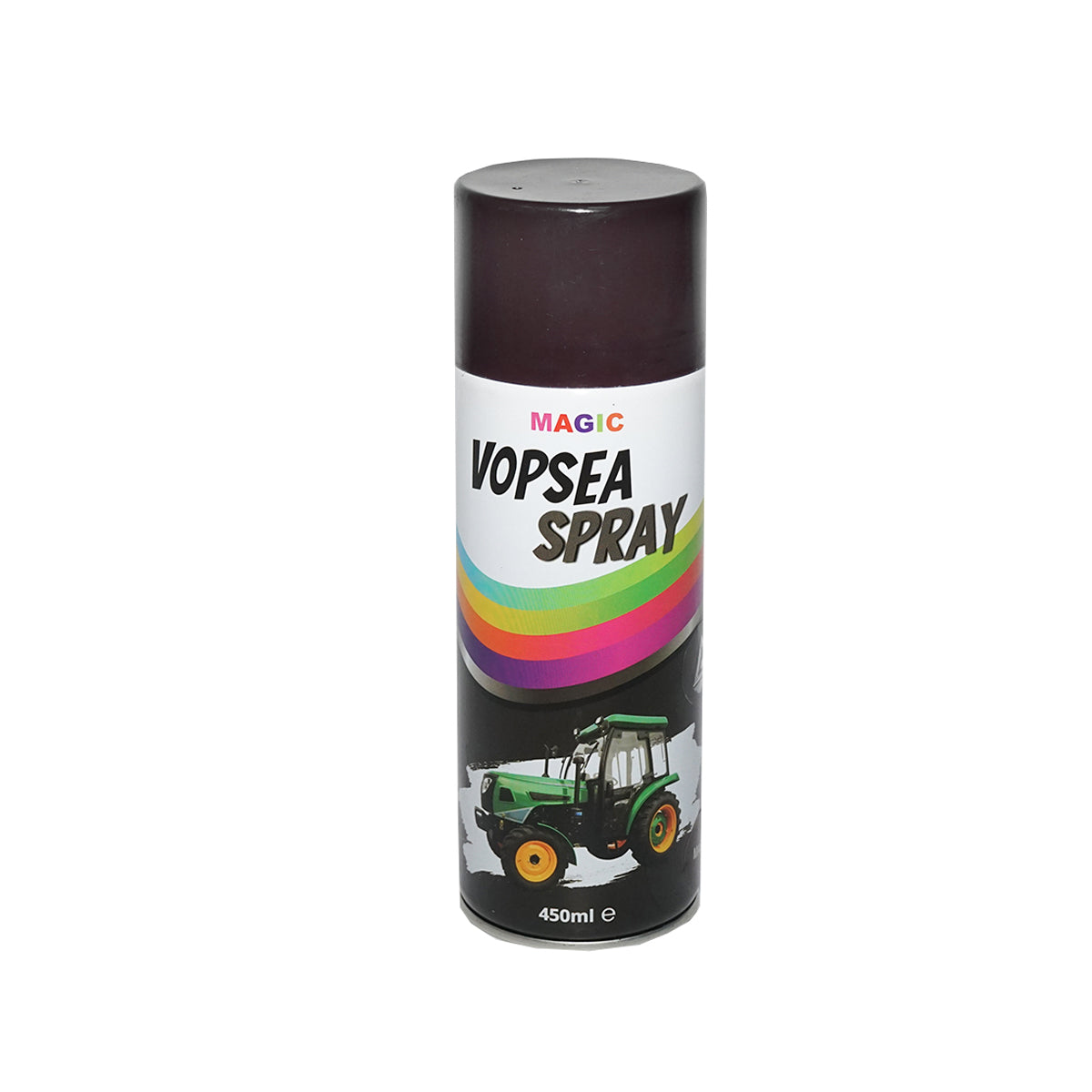 Professional brown automotive spray paint RAL type with quick drying 450ml MAGIC