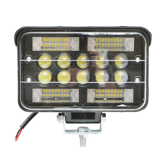 Slim projector/lamp with hood 78W 4 zones SMD and 6 LEDs with lens 10-30V 12V/24V Breckner Germany