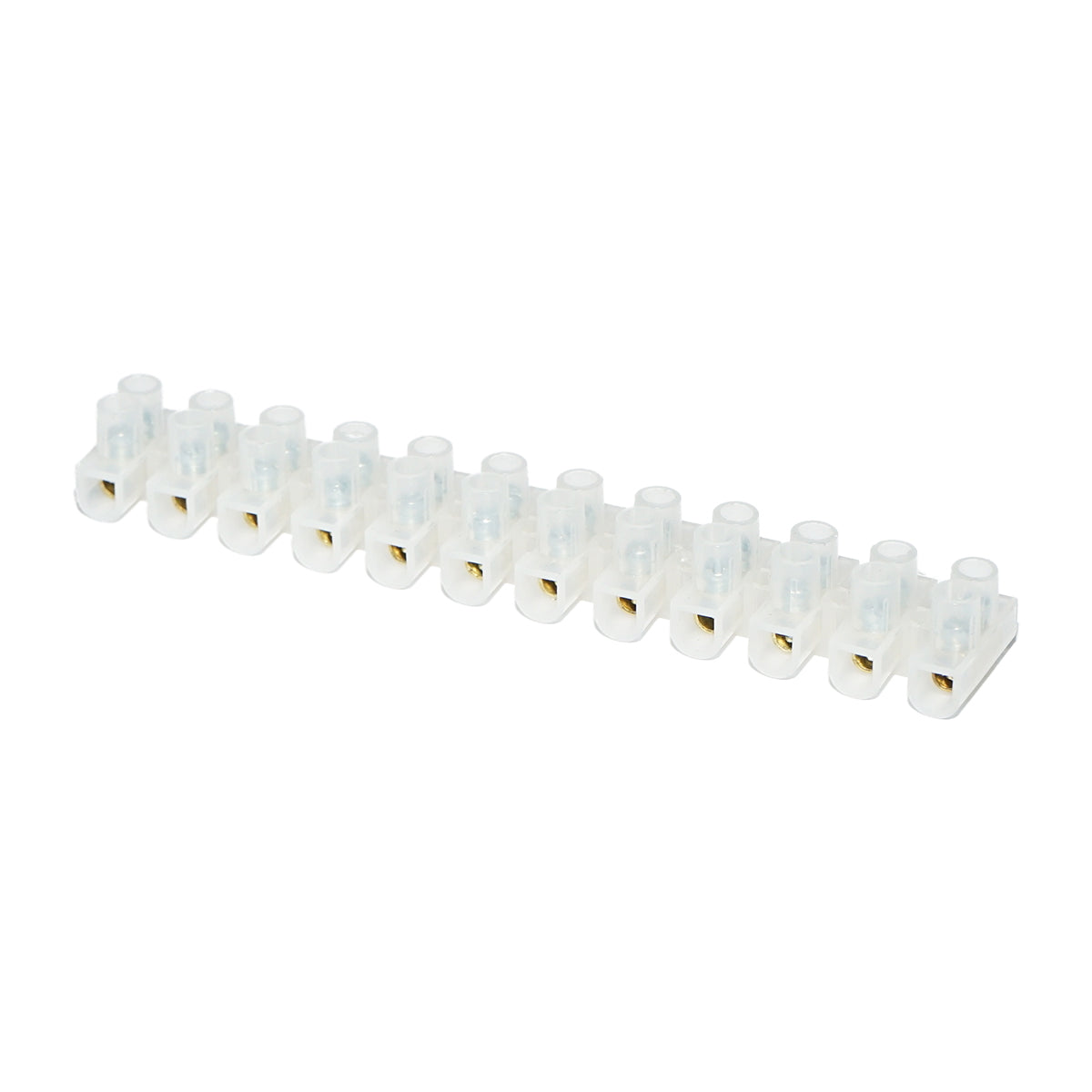 10A 380V terminal block, 12 poles 10mm Leader
