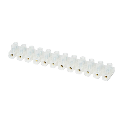 10A 380V terminal block, 12 poles 10mm Leader