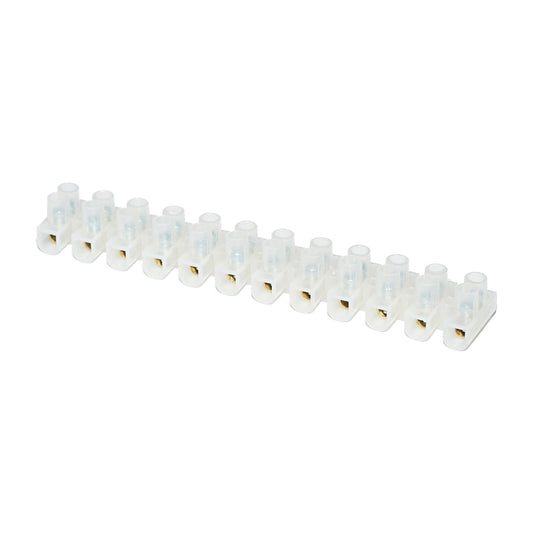 10A 380V terminal block, 12 poles 10mm Leader