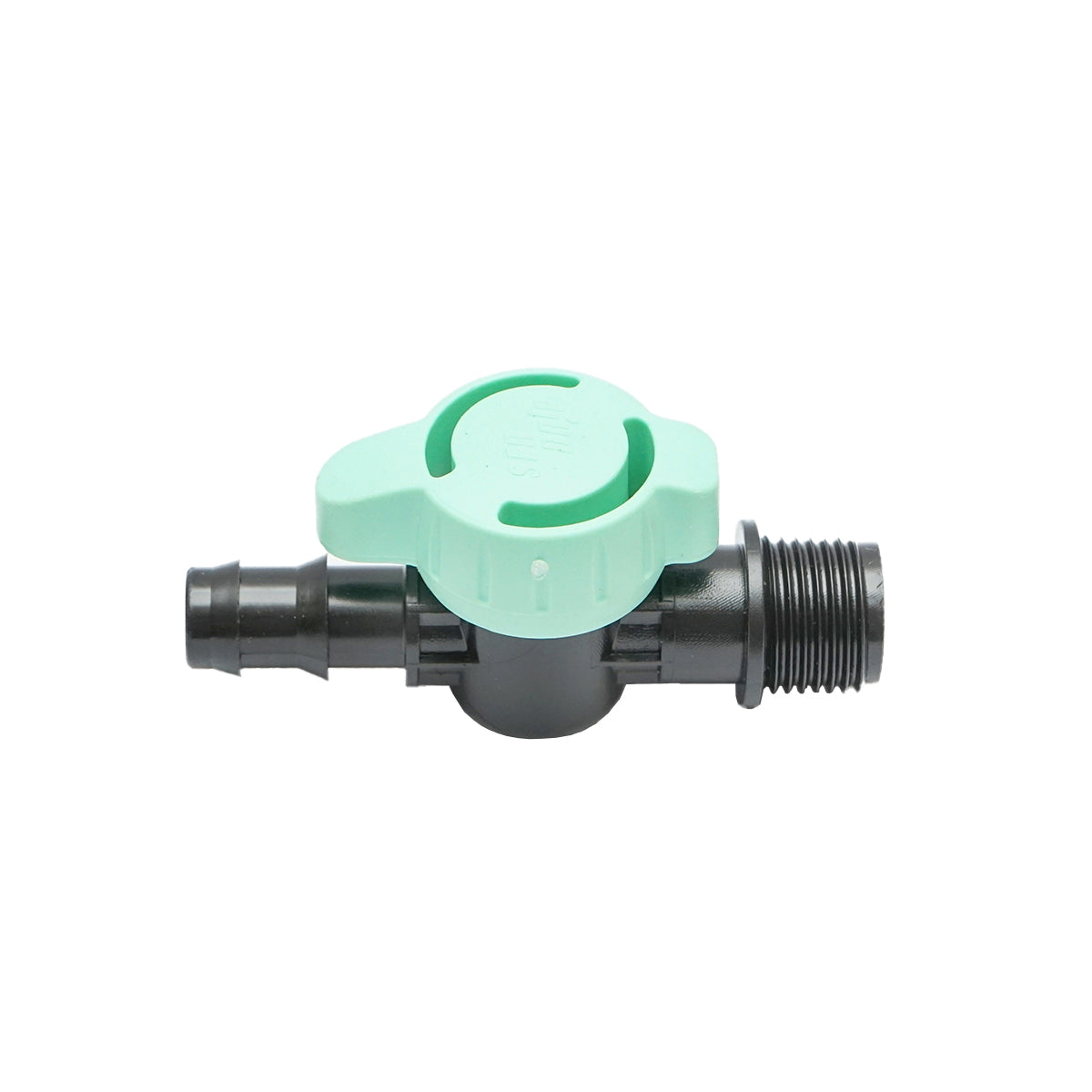 Plastic tap 1/2 x fi 16mm for milking machine Breckner Germany