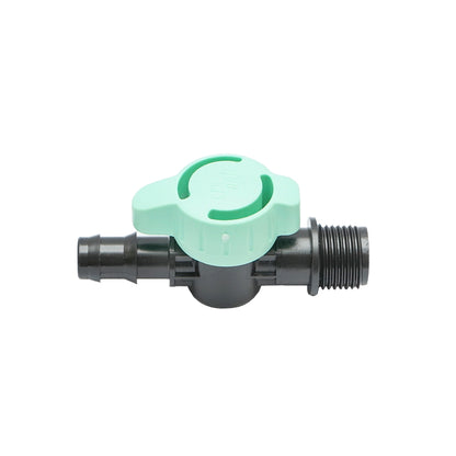 Plastic tap 1/2 x fi 16mm for milking machine Breckner Germany