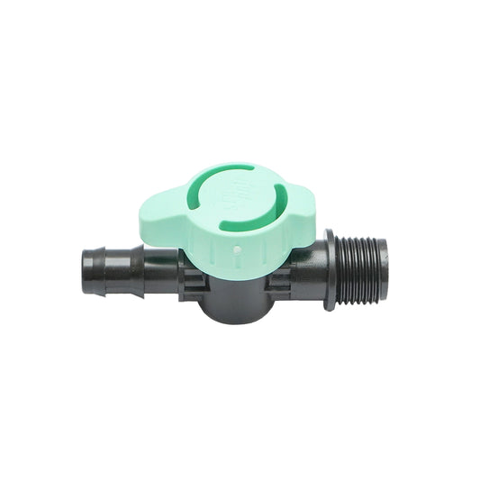 Plastic tap 1/2 x fi 16mm for milking machine Breckner Germany