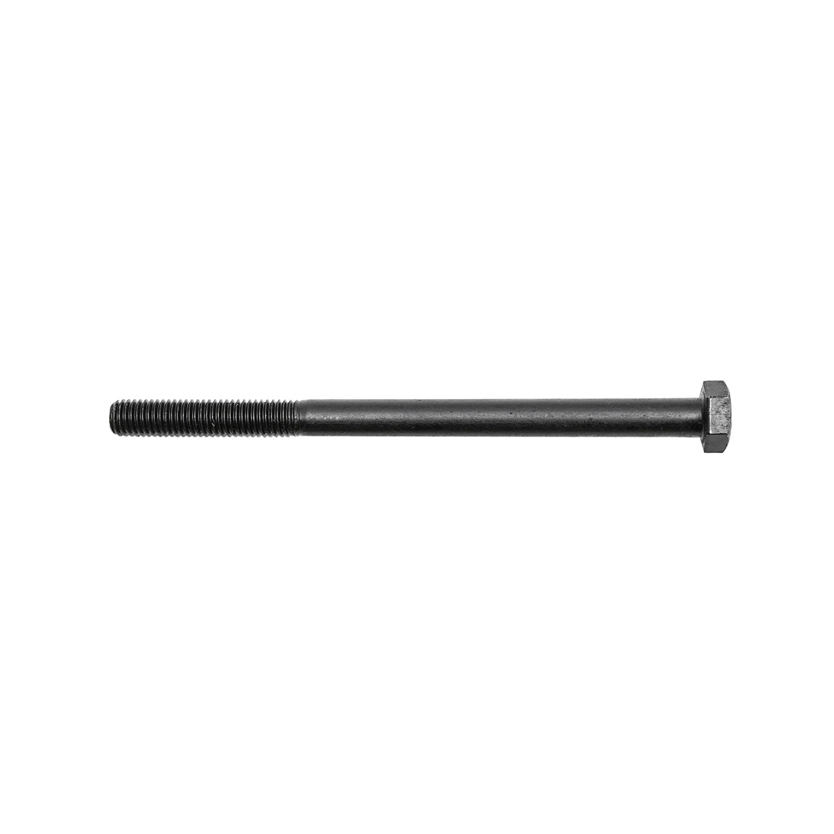 Black screw with hexagonal head DIN 933 M10x150 G10.9 50 pieces/bag