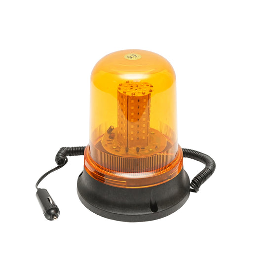 LED/SMD 12V beacon with magnetic base and car lighter power supply