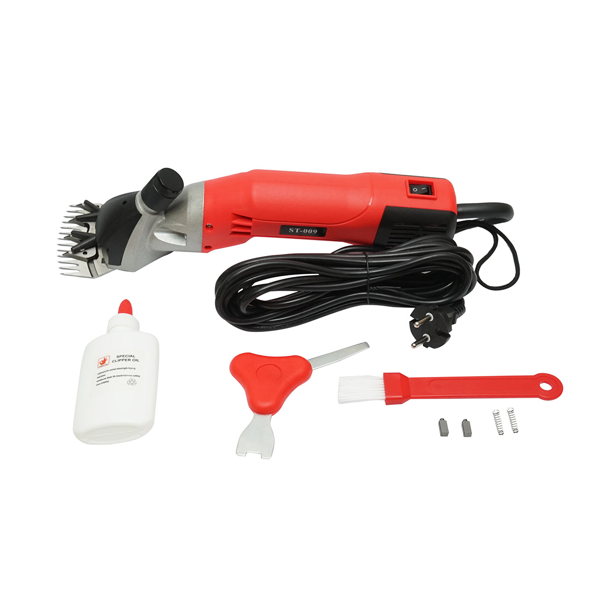 Professional sheep, dog, horse, cow grooming machine, 220V/50-60Hz, 500W 2400rpm, treated steel blade and aluminum head