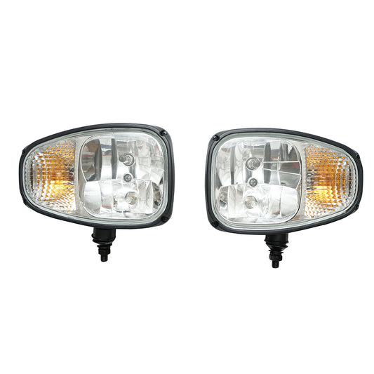 Set of headlamp type lamps with right and left signaling 12V HR-A-015 Breckner Germany