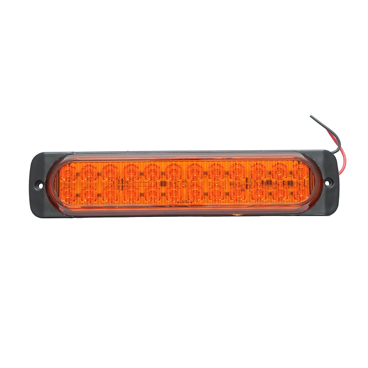 Slim LED side marker lamp 12-24V, yellow FR1280 Breckner Germany