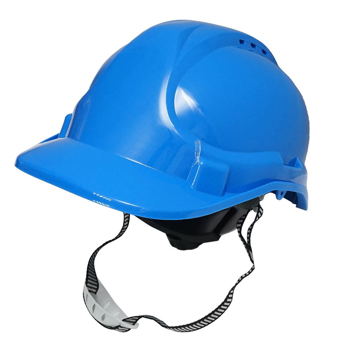 Adjustable ventilated helmet 51-63cm blue