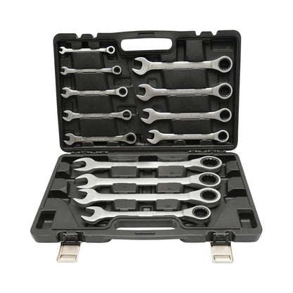 Set of 13 combination keys with ratchet Breckner Germany