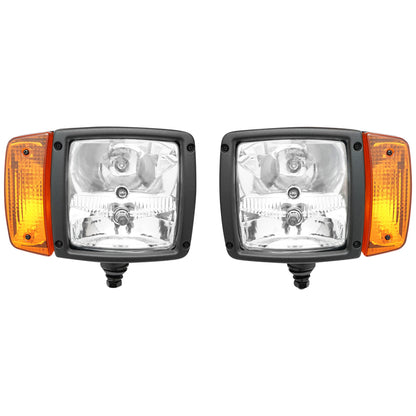Set of headlamp type lamps with right and left signaling 12V HR-A-035 Breckner Germany